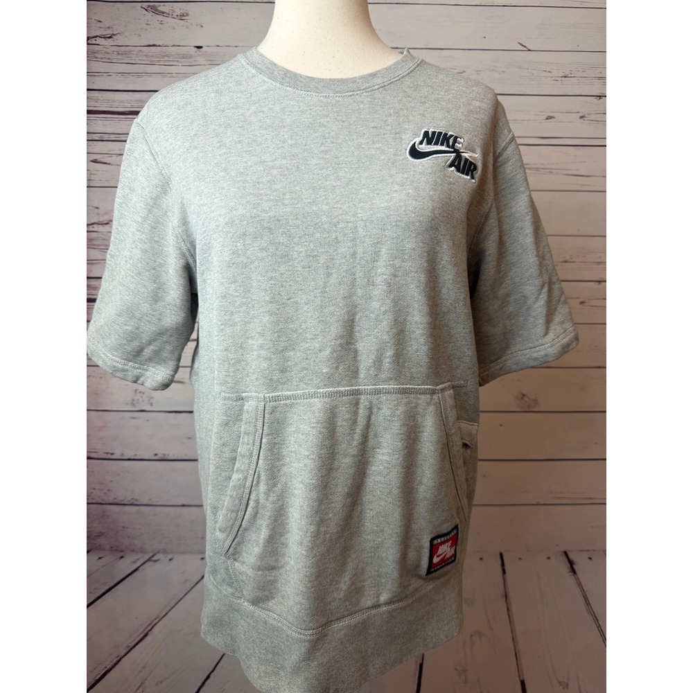 Nike Air Athletics Short Sleeve Sweatshirt Medium Vintage Official Mens 687047